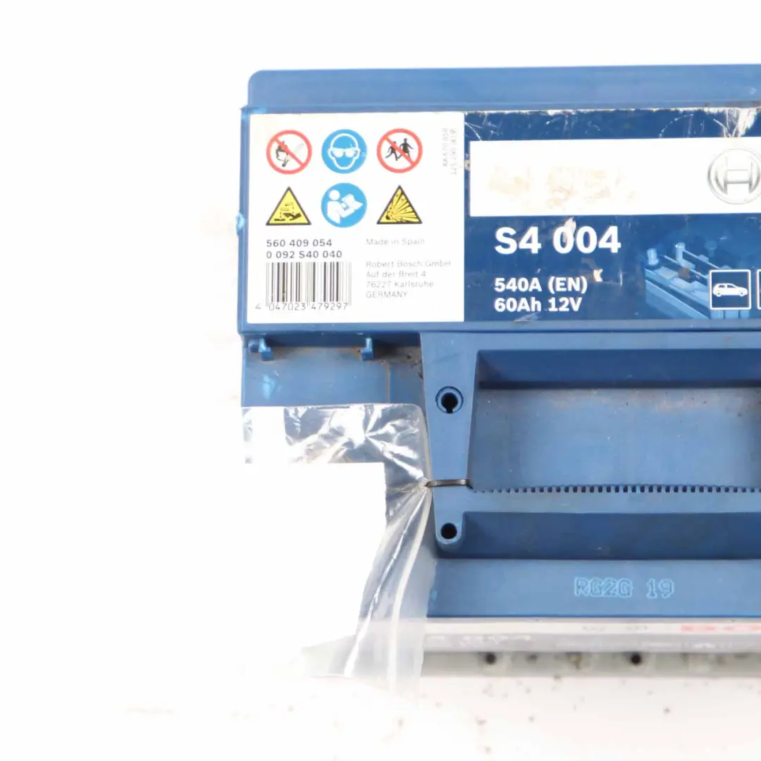 Bosch S4 004 Accumulator Battery 60Ah 540A 12V to with Part number Bosch S4 004 60Ah Accumulator Bosch S4 004 Accumulator Battery 60Ah 540A 12V - SKU Bosch S4 004 60Ah Accumulator - Part number Bosch S4 004 60Ah Accumulator