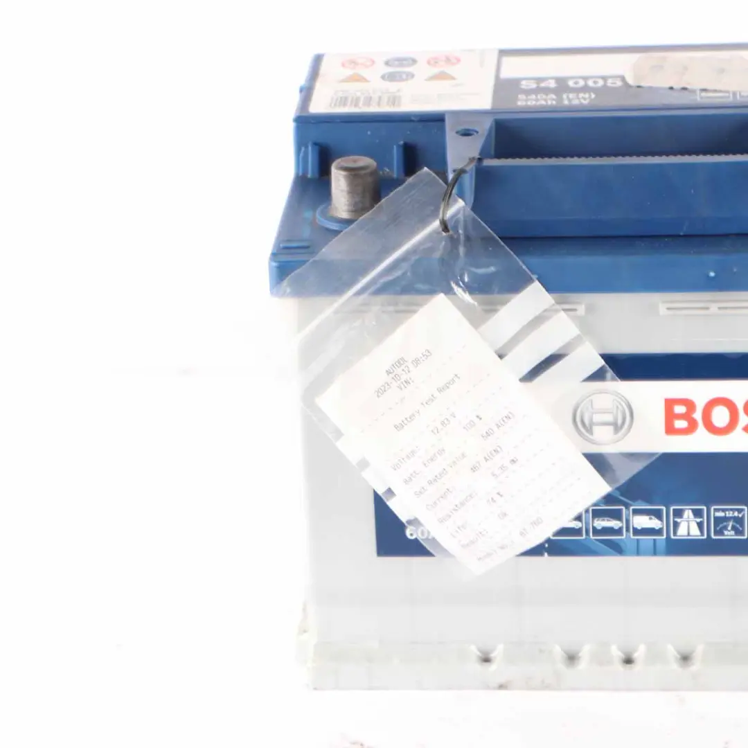  Bosch S4 005 Accumulator Battery 60Ah 540A 12V - SKU Bosch S4 005 60Ah Accumulator-1 - Part number Bosch S4 005 60Ah Accumulator