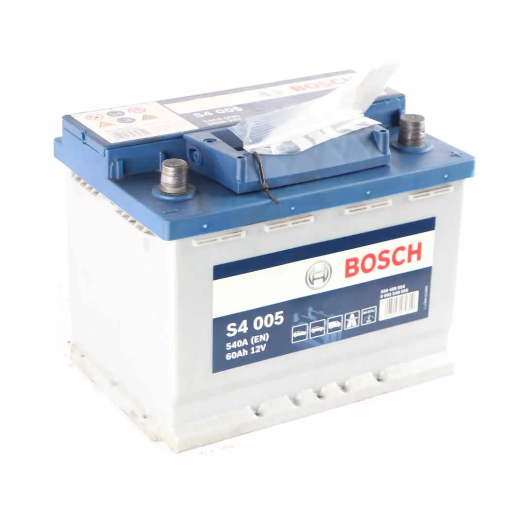 Bosch S4 005 Accumulator Battery 60Ah 540A 12V to with Part number Bosch S4 005 60Ah Accumulator Bosch S4 005 Accumulator Battery 60Ah 540A 12V - SKU Bosch S4 005 60Ah Accumulator - Part number Bosch S4 005 60Ah Accumulator