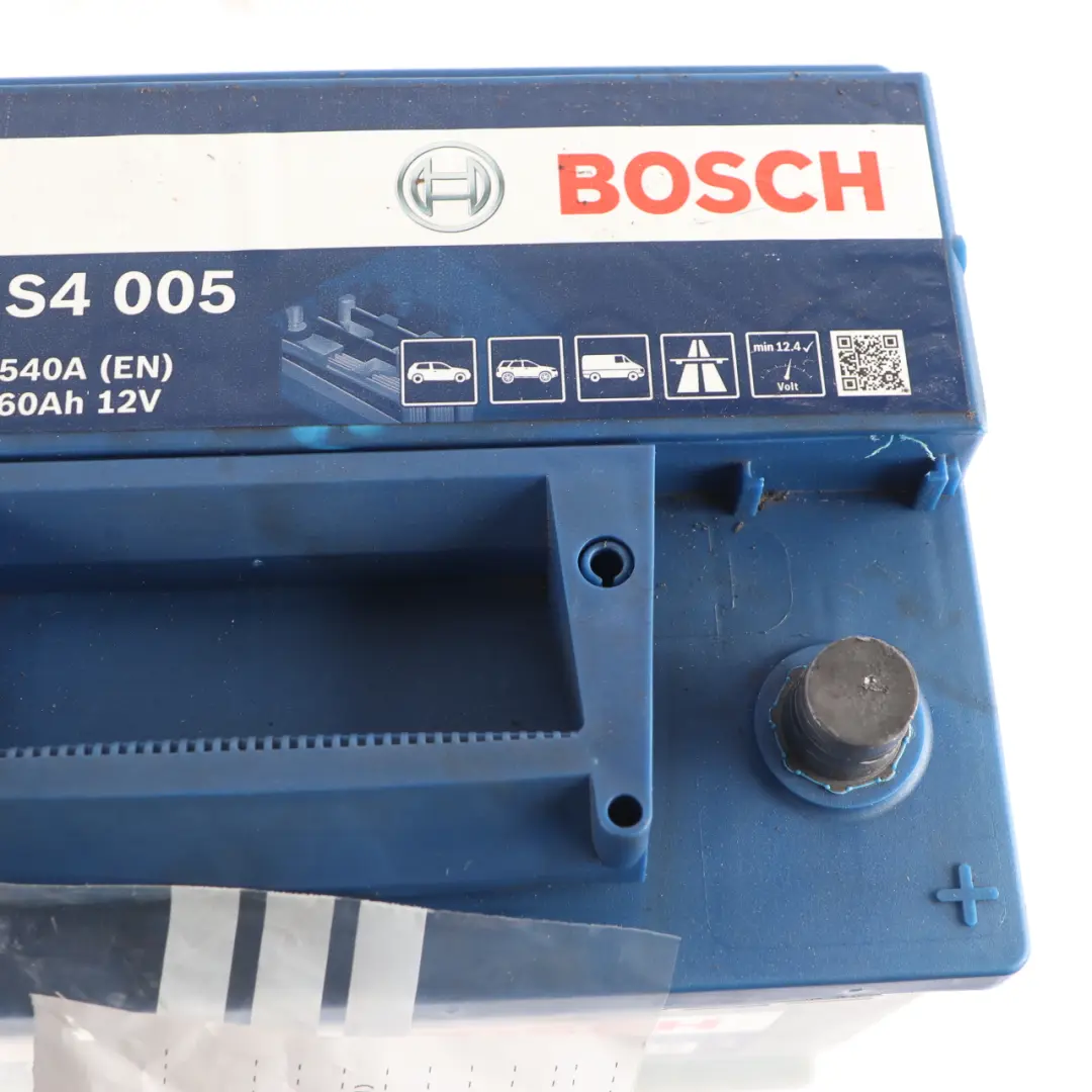  Bosch S4 005 Accumulator Battery 60Ah 540A 12V - SKU Bosch S4 005 60Ah Accumulator - Part number Bosch S4 005 60Ah Accumulator