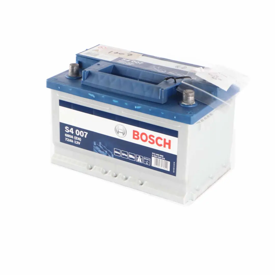 Bosch S4 007 Accumulator Battery 72Ah 680A 12V to with Part number Bosch S4 007 72Ah Accumulator Bosch S4 007 Accumulator Battery 72Ah 680A 12V - SKU Bosch S4 007 72Ah Accumulator-1 - Part number Bosch S4 007 72Ah Accumulator