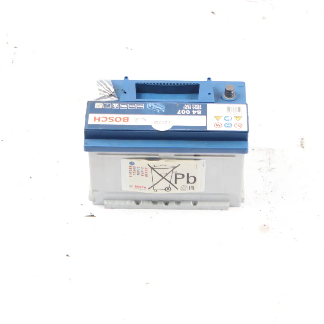  Bosch S4 007 Accumulator Battery 72Ah 680A 12V - SKU Bosch S4 007 72Ah Accumulator - Part number Bosch S4 007 72Ah Accumulator