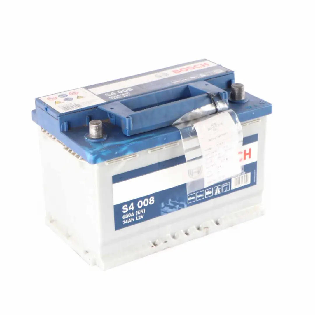  Bosch S4 008 Accumulator Battery 74Ah 680A 12V - SKU Bosch S4 008 74Ah Accumulator-2 - Part number Bosch S4 008 74Ah Accumulator