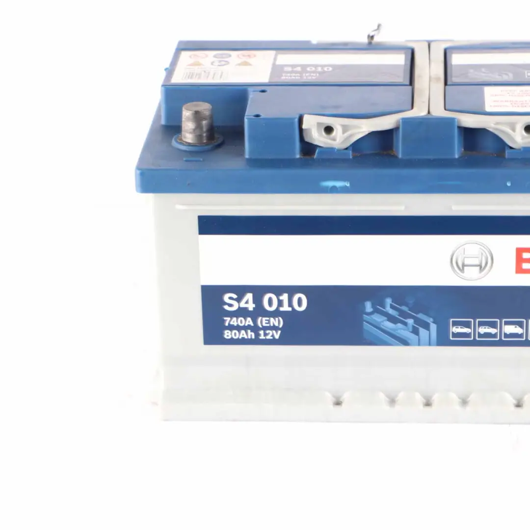 Bosch S4 010 Accumulator Battery 80Ah 740A 12V to with Part number Bosch S4 010 80Ah Accumulator Bosch S4 010 Accumulator Battery 80Ah 740A 12V - SKU Bosch S4 010 80Ah Accumulator - Part number Bosch S4 010 80Ah Accumulator