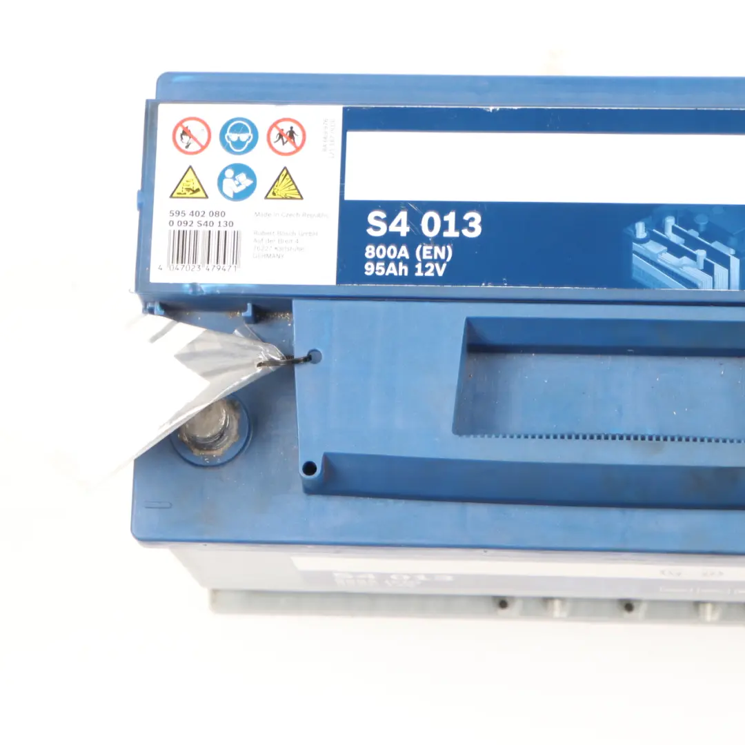  Bosch S4 013 Accumulator Battery 95Ah 800A 12V - SKU Bosch S4 013 95Ah Accumulator-1 - Part number Bosch S4 013 95Ah Accumulator