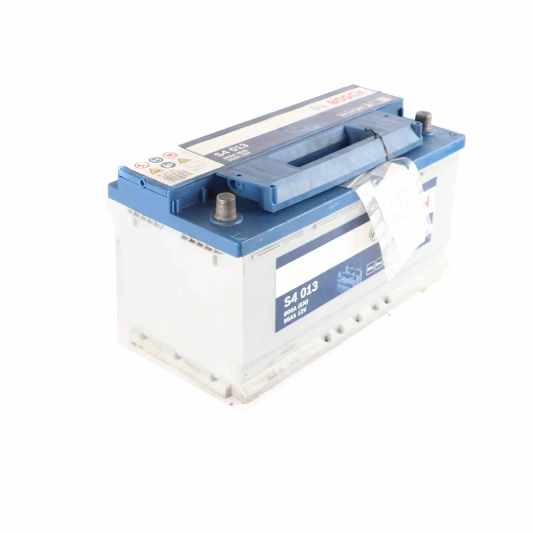 Bosch S4 013 Accumulator Battery 95Ah 800A 12V to with Part number Bosch S4 013 95Ah Accumulator Bosch S4 013 Accumulator Battery 95Ah 800A 12V - SKU Bosch S4 013 95Ah Accumulator - Part number Bosch S4 013 95Ah Accumulator