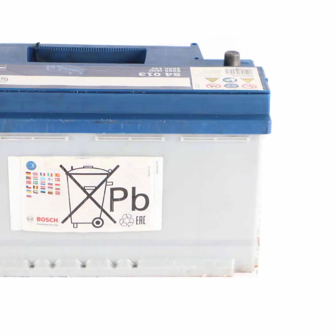 Bosch S4 013 Accumulator Battery 95Ah 800A 12V to with Part number Bosch S4 013 95Ah Accumulator Bosch S4 013 Accumulator Battery 95Ah 800A 12V - SKU Bosch S4 013 95Ah Accumulator - Part number Bosch S4 013 95Ah Accumulator