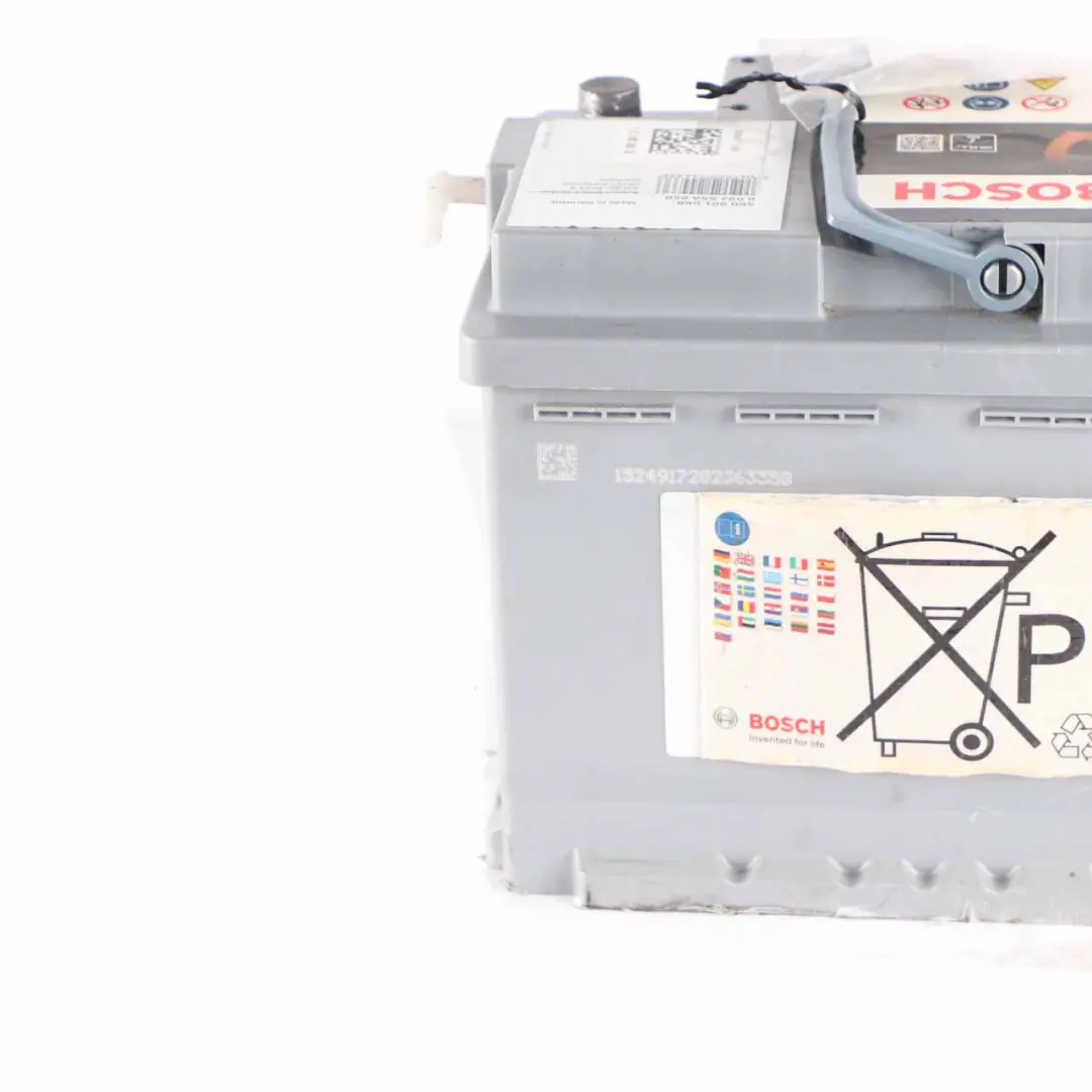  Bosch S4 A05 AGM Accumulator Battery 60Ah 680A 12V - SKU Bosch S4 A05 60Ah AGM Accumulator - Part number Bosch S4 A05 60Ah AGM Accumulator