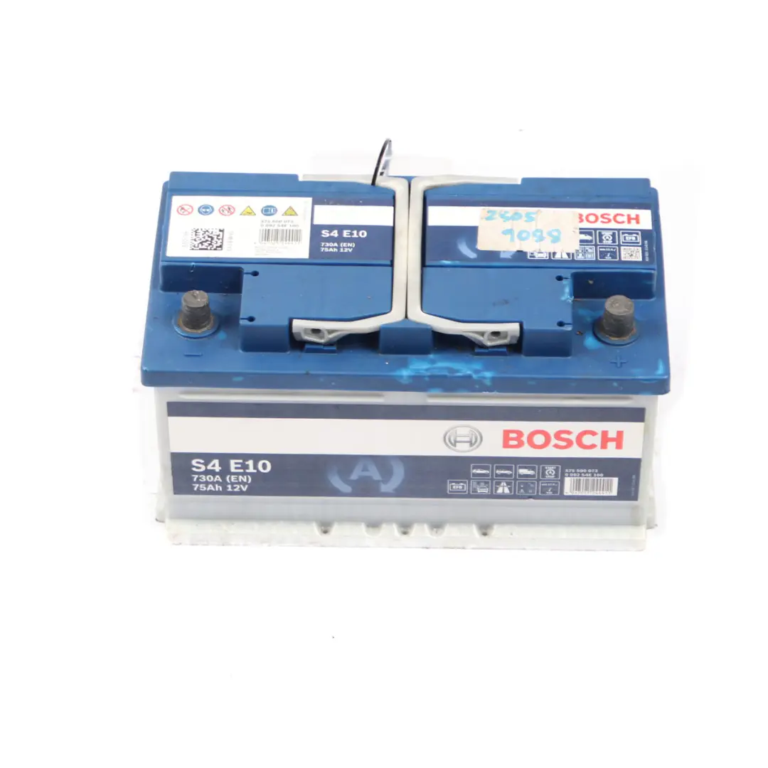 Bosch S4 E10 EFB Start Stop Accumulator Battery 75Ah 730A 12V to with Part number Bosch S4 E10 75Ah Accumulator Bosch S4 E10 EFB Start Stop Accumulator Battery 75Ah 730A 12V - SKU Bosch S4 E10 75Ah Accumulator - Part number Bosch S4 E10 75Ah Accumulator