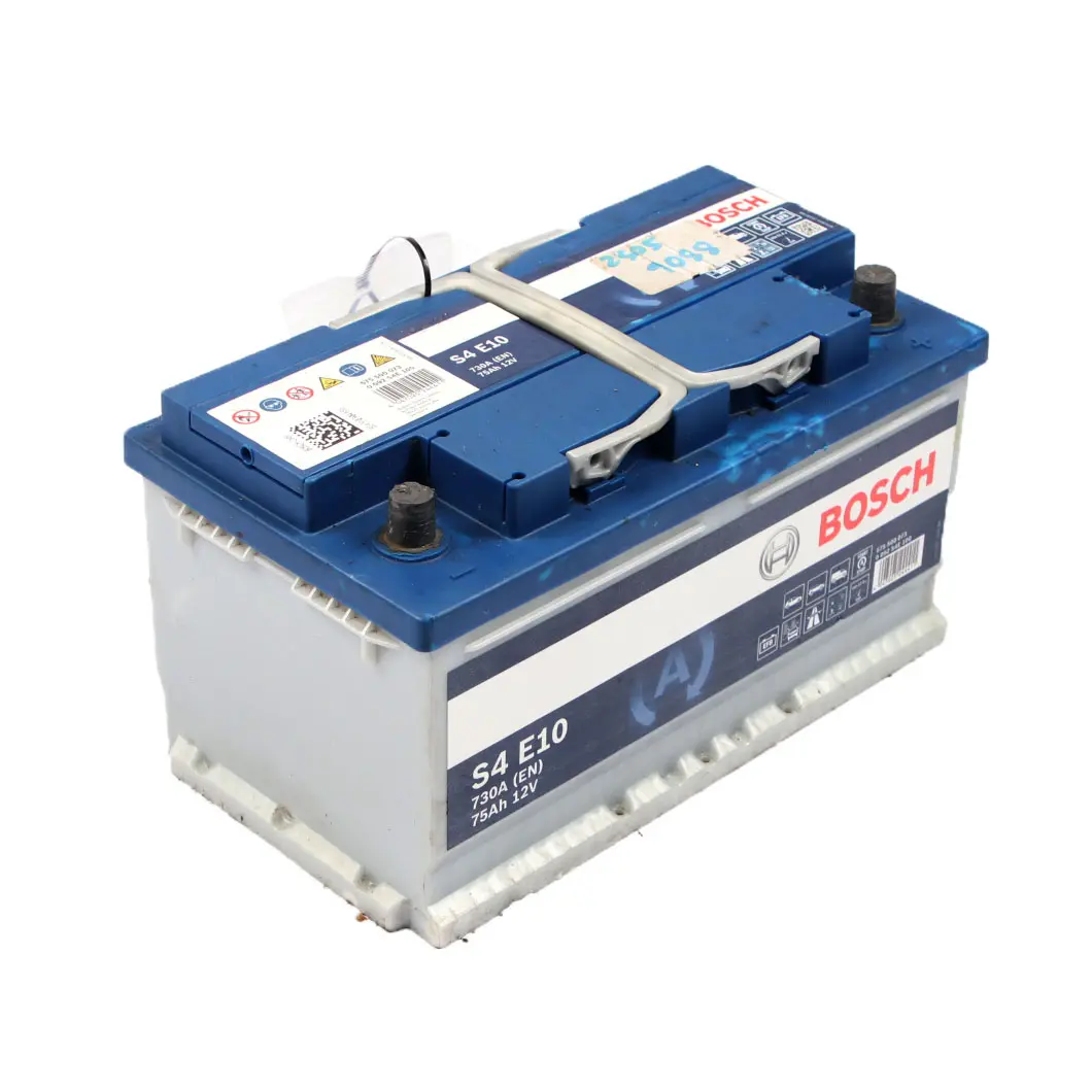 Bosch S4 E10 EFB Start Stop Accumulator Battery 75Ah 730A 12V to with Part number Bosch S4 E10 75Ah Accumulator Bosch S4 E10 EFB Start Stop Accumulator Battery 75Ah 730A 12V - SKU Bosch S4 E10 75Ah Accumulator - Part number Bosch S4 E10 75Ah Accumulator