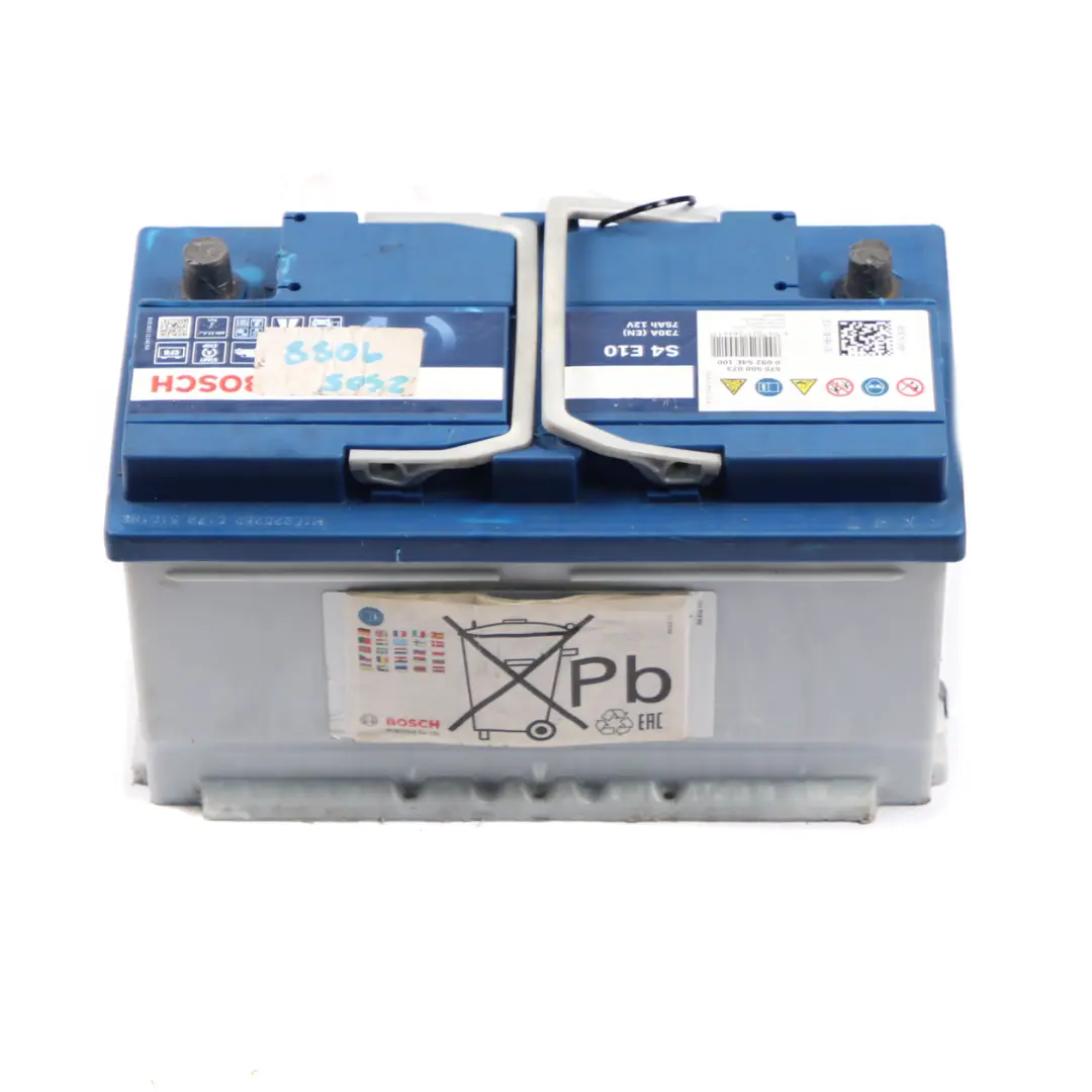 Bosch S4 E10 EFB Start Stop Accumulator Battery 75Ah 730A 12V to with Part number Bosch S4 E10 75Ah Accumulator Bosch S4 E10 EFB Start Stop Accumulator Battery 75Ah 730A 12V - SKU Bosch S4 E10 75Ah Accumulator - Part number Bosch S4 E10 75Ah Accumulator