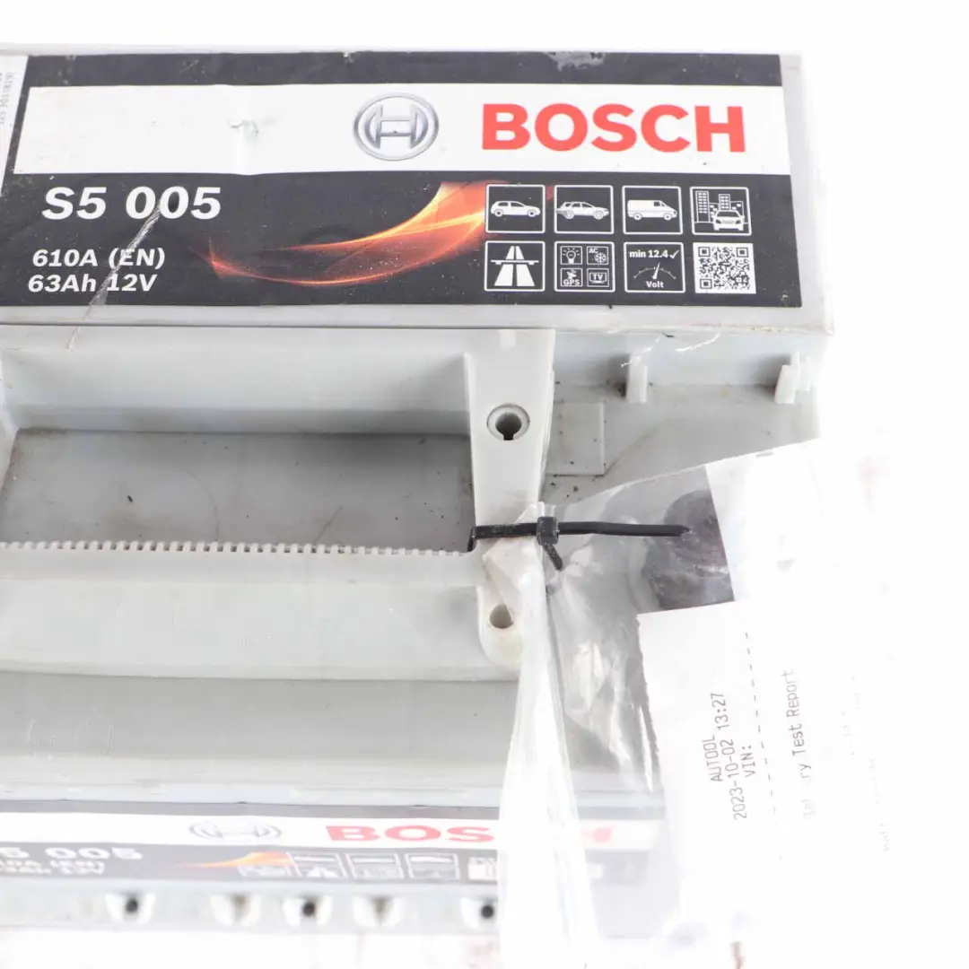 Bosch S5 005 Accumulator Battery 63Ah 610A 12V to with Part number Bosch S5 005 63Ah Accumulator Bosch S5 005 Accumulator Battery 63Ah 610A 12V - SKU Bosch S5 005 63Ah Accumulator - Part number Bosch S5 005 63Ah Accumulator