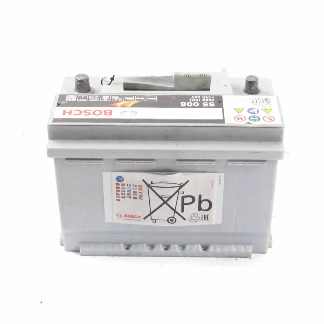 Bosch S5 008 Accumulator Battery 77Ah 780A 12V to with Part number Bosch S5 008 77Ah Accumulator Bosch S5 008 Accumulator Battery 77Ah 780A 12V - SKU Bosch S5 008 77Ah Accumulator - Part number Bosch S5 008 77Ah Accumulator