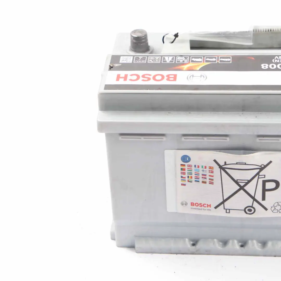 Bosch S5 008 Accumulator Battery 77Ah 780A 12V to with Part number Bosch S5 008 77Ah Accumulator Bosch S5 008 Accumulator Battery 77Ah 780A 12V - SKU Bosch S5 008 77Ah Accumulator - Part number Bosch S5 008 77Ah Accumulator