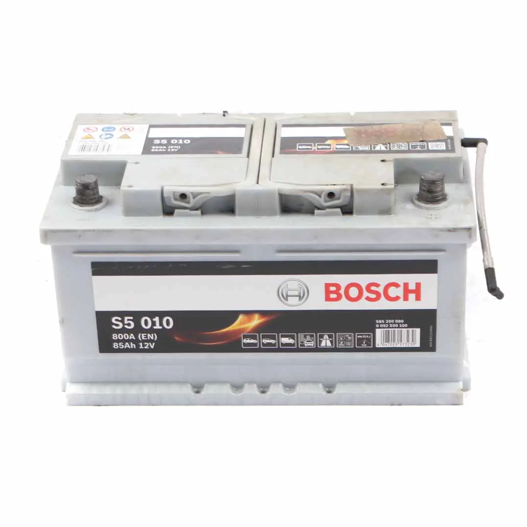 Bosch S5 010 Accumulator Battery 85Ah 800A 12V to with Part number Bosch S5 010 85Ah Accumulator Bosch S5 010 Accumulator Battery 85Ah 800A 12V - SKU Bosch S5 010 85Ah Accumulator - Part number Bosch S5 010 85Ah Accumulator