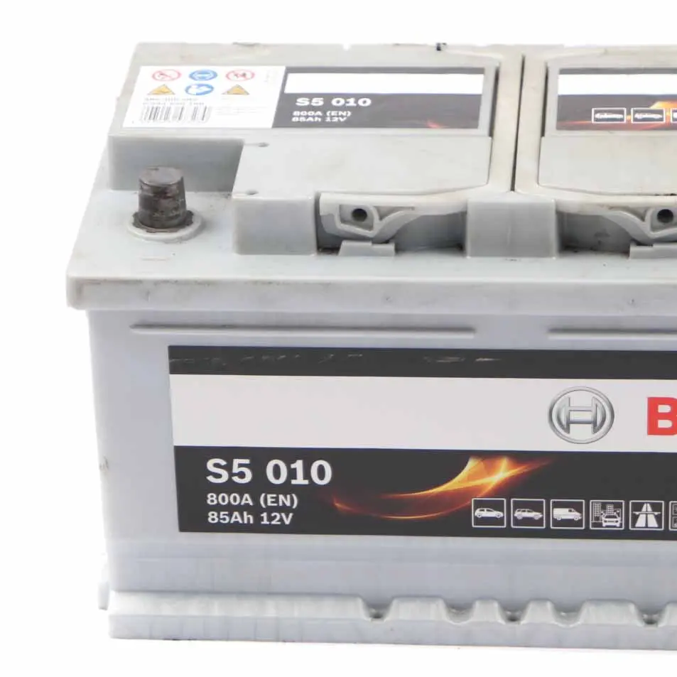 Bosch S5 010 Accumulator Battery 85Ah 800A 12V to with Part number Bosch S5 010 85Ah Accumulator Bosch S5 010 Accumulator Battery 85Ah 800A 12V - SKU Bosch S5 010 85Ah Accumulator - Part number Bosch S5 010 85Ah Accumulator