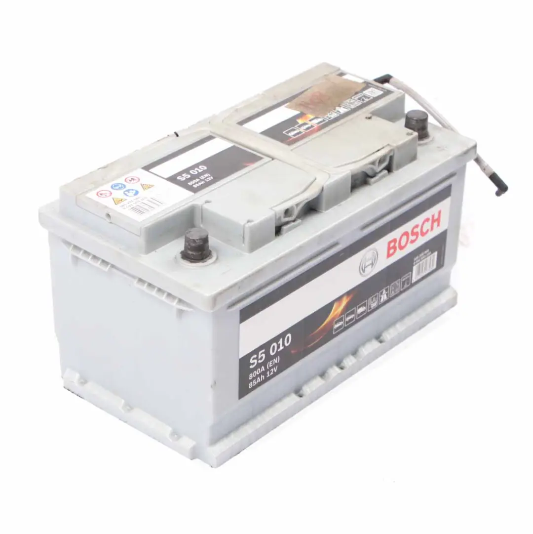  Bosch S5 010 Accumulator Battery 85Ah 800A 12V - SKU Bosch S5 010 85Ah Accumulator - Part number Bosch S5 010 85Ah Accumulator