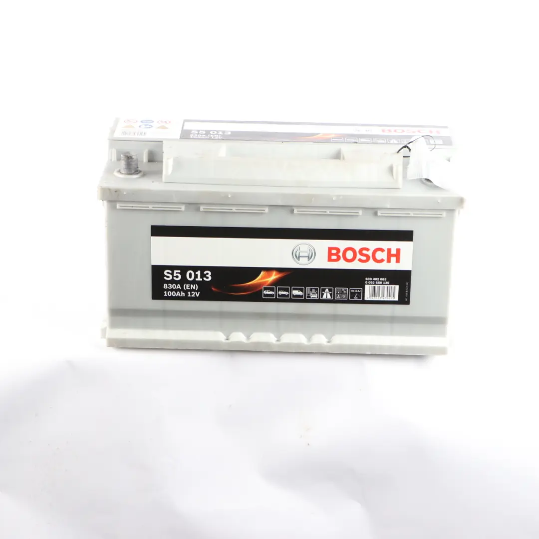 Bosch S5 013 Accumulator Battery 100Ah 830A 12V to with Part number Bosch S5 013 100Ah Accumulator Bosch S5 013 Accumulator Battery 100Ah 830A 12V - SKU Bosch S5 013 100Ah Accumulator - Part number Bosch S5 013 100Ah Accumulator