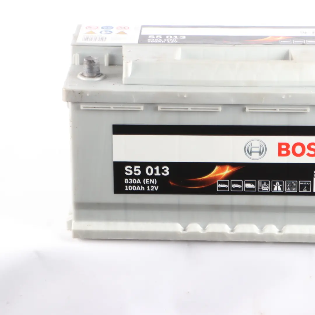 Bosch S5 013 Accumulator Battery 100Ah 830A 12V to with Part number Bosch S5 013 100Ah Accumulator Bosch S5 013 Accumulator Battery 100Ah 830A 12V - SKU Bosch S5 013 100Ah Accumulator - Part number Bosch S5 013 100Ah Accumulator