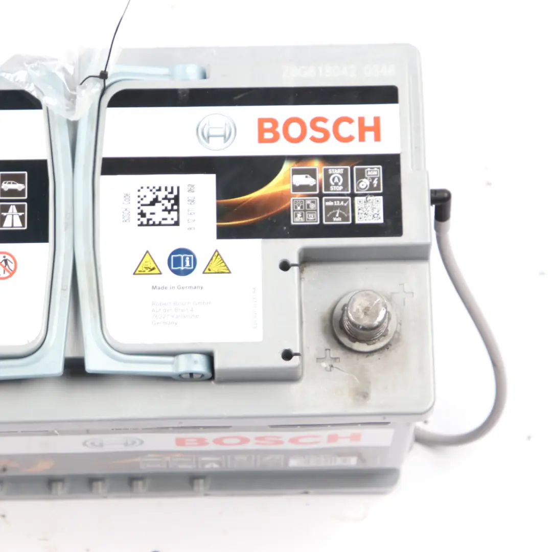 Bosch S5 A11 AGM Start Stop Accumulator Battery 80Ah 800A 12V to with Part number Bosch S5 A11 80Ah Accumulator Bosch S5 A11 AGM Start Stop Accumulator Battery 80Ah 800A 12V - SKU BOSCH-AGM-80AH - Part number Bosch S5 A11 80Ah Accumulator