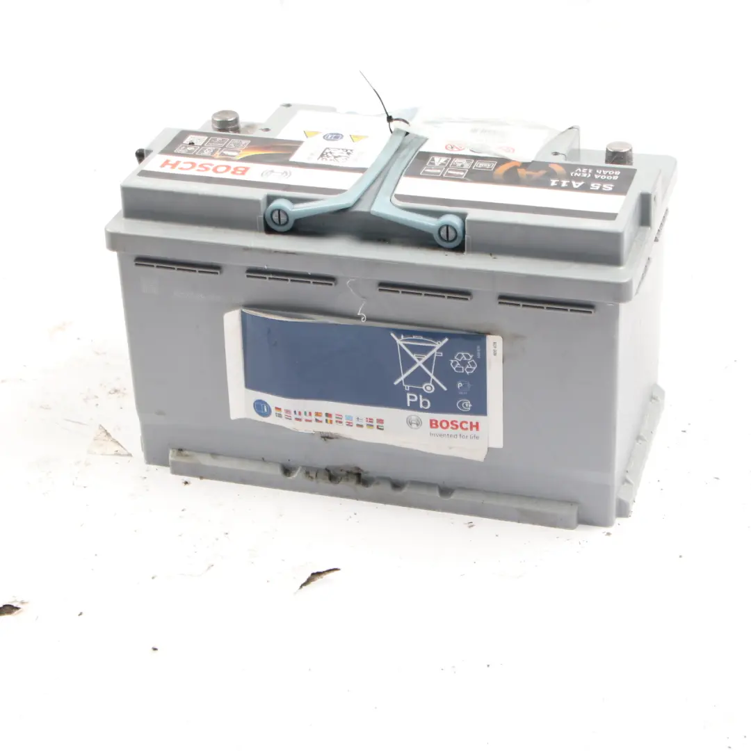  Bosch S5 A11 AGM Start Stop Accumulator Battery 80Ah 800A 12V - SKU BOSCH-AGM-80AH - Part number Bosch S5 A11 80Ah Accumulator