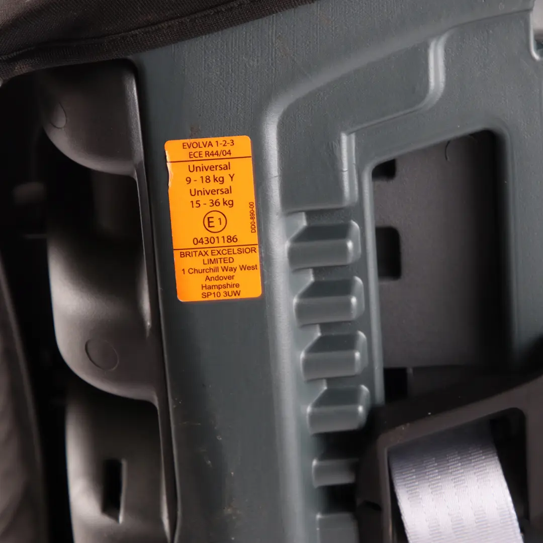 Britax Römer Evolva 123 Car Child Seat Booster Isofix 9-36 kg Group 1/2/3 to with Part number Britax Romer Britax Römer Evolva 123 Car Child Seat Booster Isofix 9-36 kg Group 1/2/3 - SKU Britax Romer - Part number Britax Romer