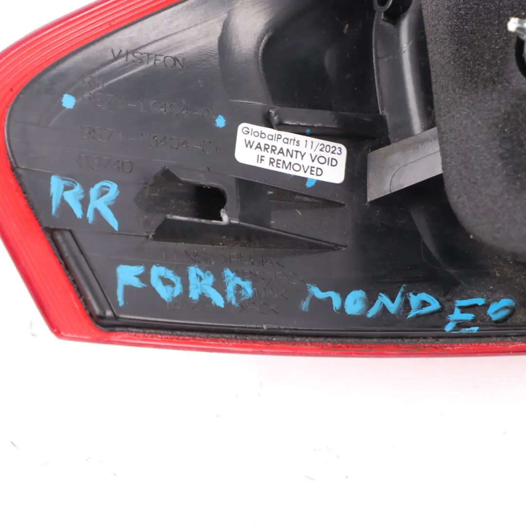 MK4 Rear Light Lamp LED Side Panel Right O/S Tail Light to Ford Mondeo with Part number BS7113404A Ford Mondeo MK4 Rear Light Lamp LED Side Panel Right O/S Tail Light - SKU BS7113404A - Part number BS7113404A