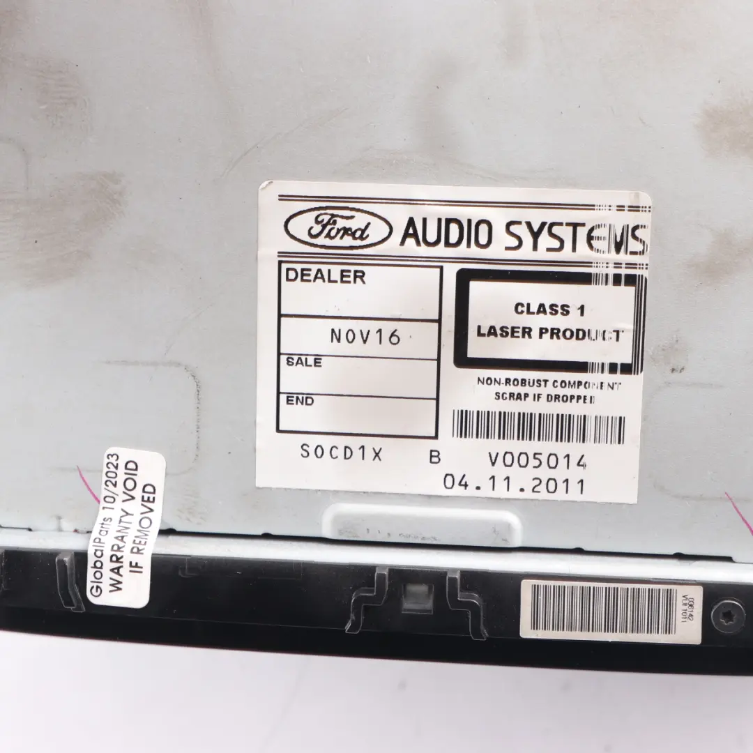 Radio CD Player Ford Mondeo MK4 Galaxy MK3 Sony DAB Radio Stereo  - SKU BS7T18C939FB - Part number BS7T18C939FB
