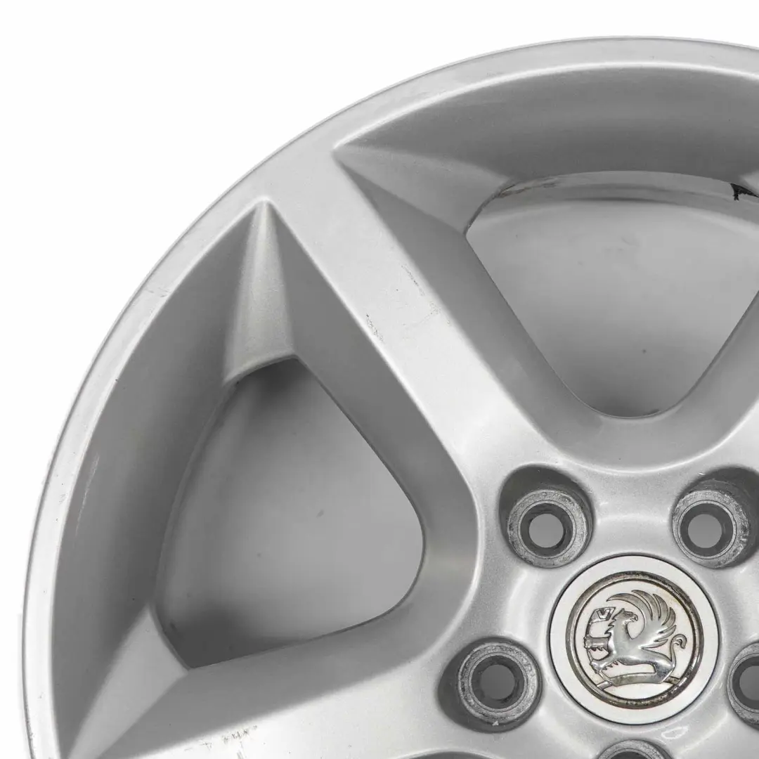 Opel Zafira Astra Silver Jante Alliage 17" 7J ET:39 - SKU BTGK3-1 - Numéro de pièce BTGK3