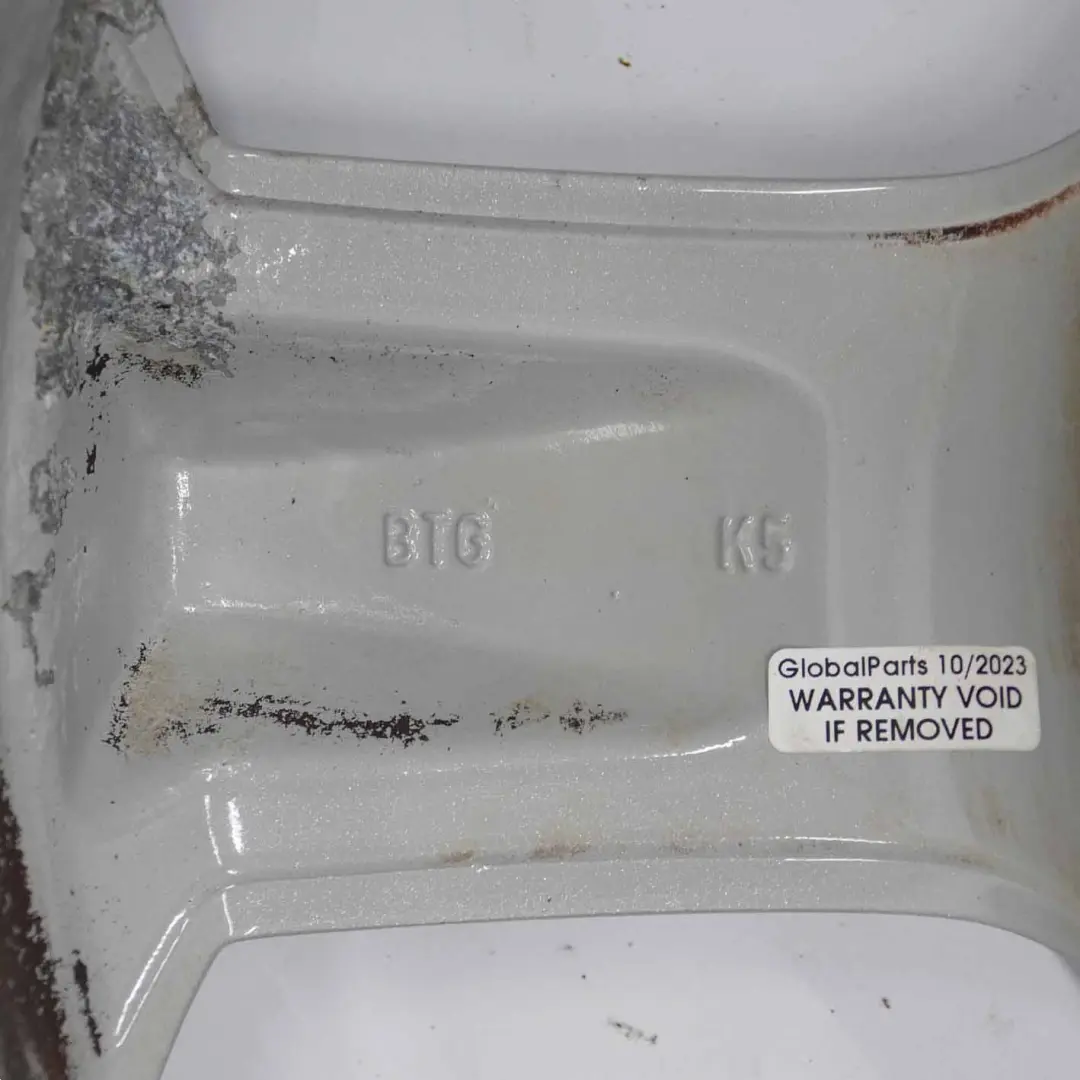 Opel Zafira Astra Cerchio in lega argento 17" 7J ET:39 - SKU BTGK5-1 - Numero di parte BTGK5