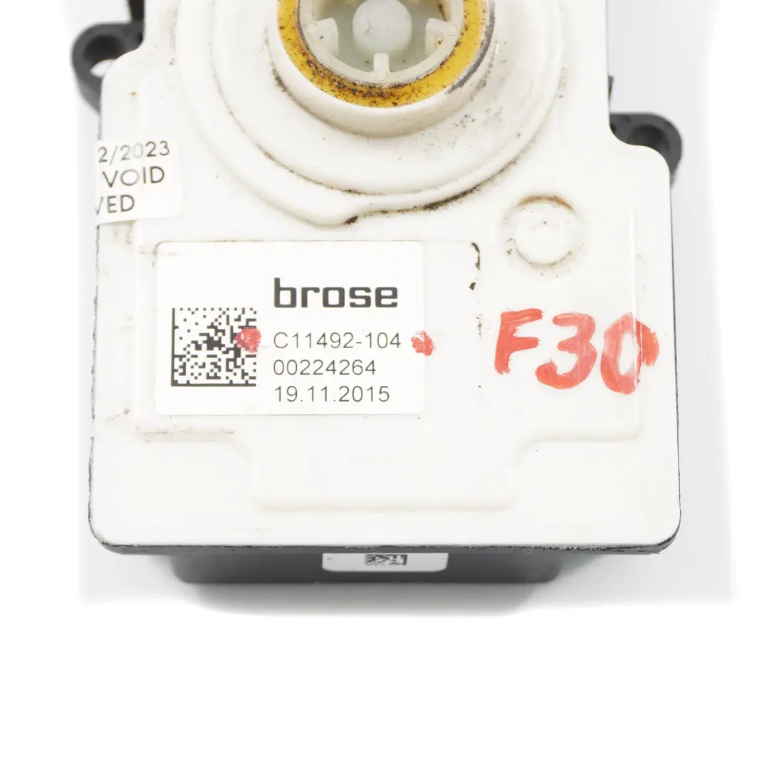 BMW F20 F30 Air Duct Front Slam Panel Flap Control Motor Drive Unit - SKU C11492-104 - Part number C11492-104