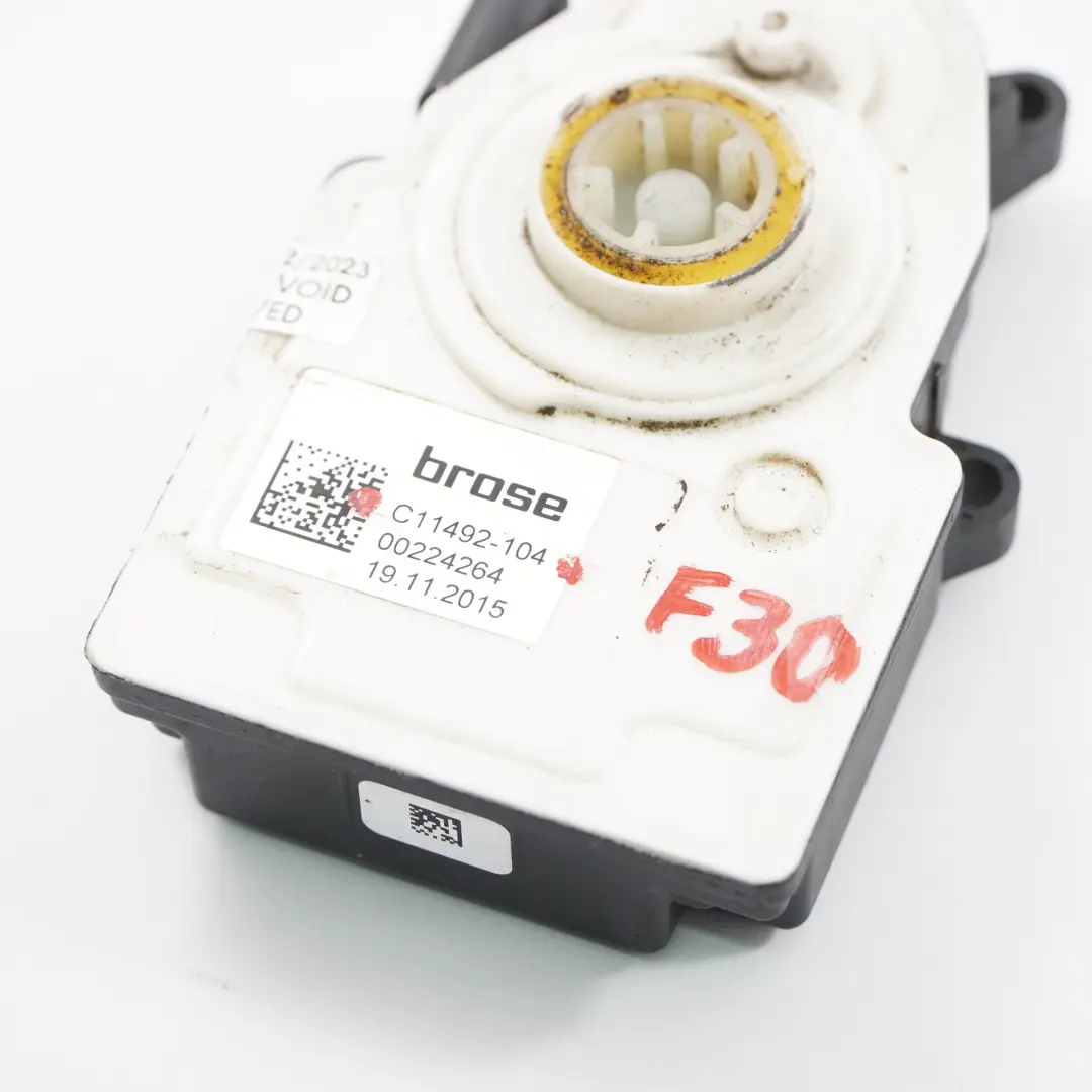 BMW F20 F30 Air Duct Front Slam Panel Flap Control Motor Drive Unit - SKU C11492-104 - Part number C11492-104