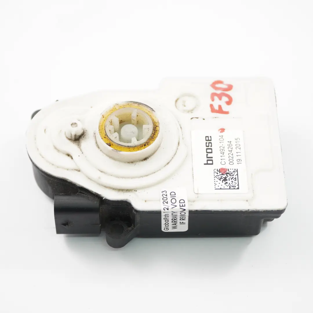 BMW F20 F30 Unité d'entraînement du moteur de commande de volet - SKU C11492-104 - Numéro de pièce C11492-104