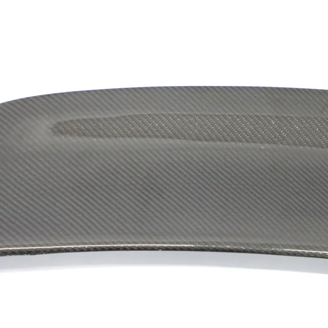 Mercedes C207 W207 Tailgate Trunk Boot Lid Rear Spoiler Trim Panel Carbon - SKU C207 Rear Spoiler - Part number C207 Rear Spoiler