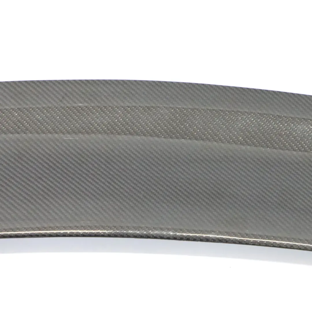 Mercedes C207 W207 Tailgate Trunk Boot Lid Rear Spoiler Trim Panel Carbon - SKU C207 Rear Spoiler - Part number C207 Rear Spoiler