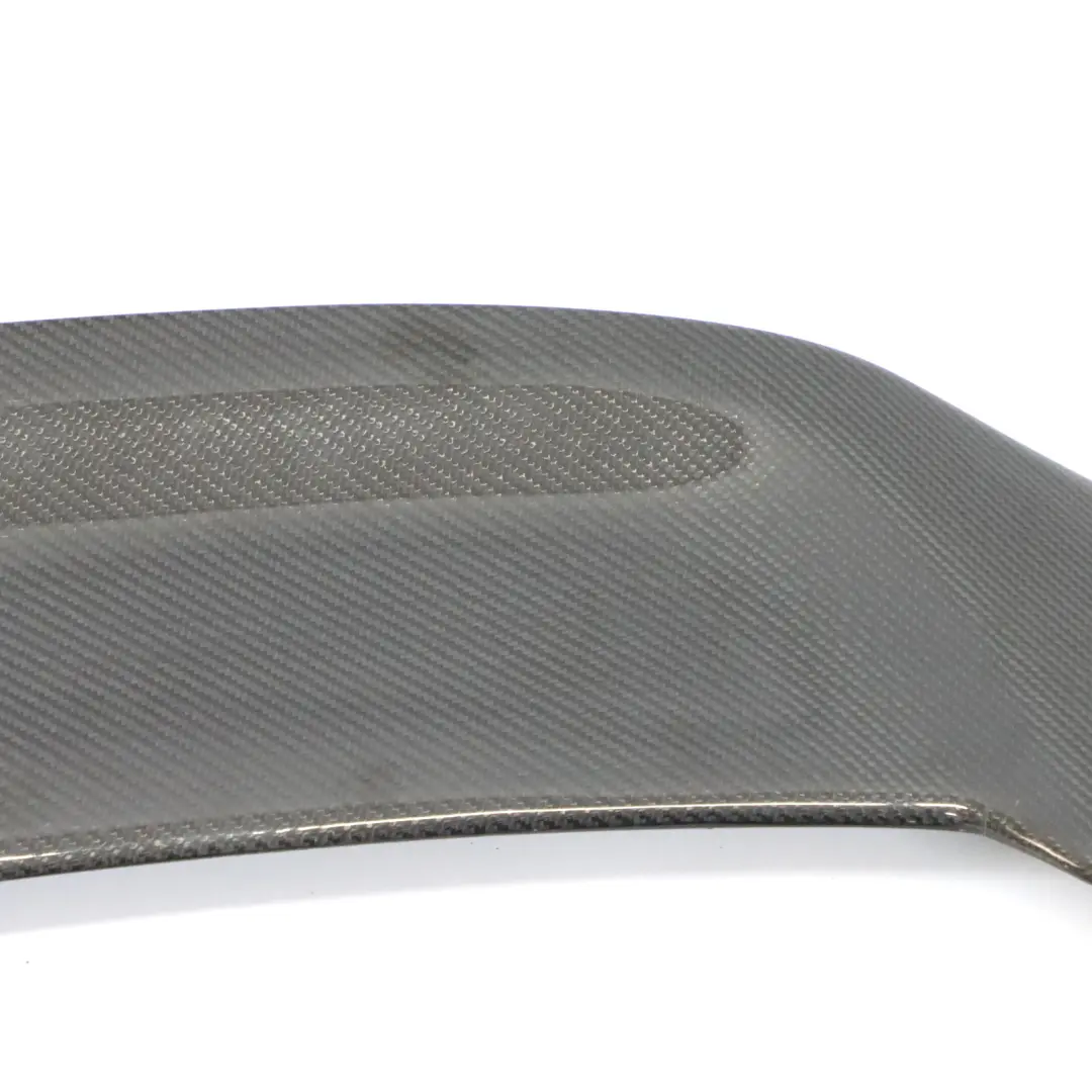 Mercedes C207 W207 Tailgate Trunk Boot Lid Rear Spoiler Trim Panel Carbon - SKU C207 Rear Spoiler - Part number C207 Rear Spoiler