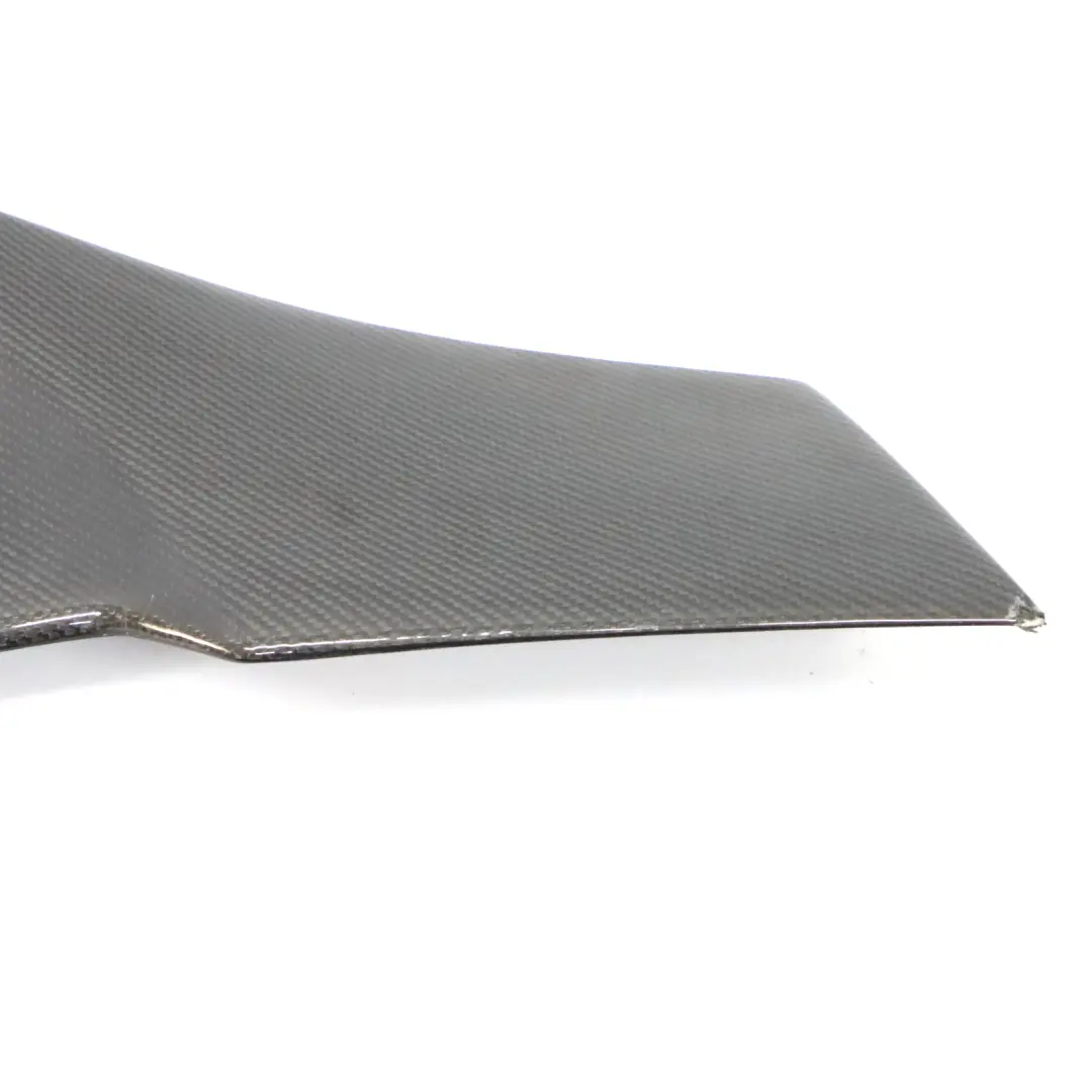 Mercedes C207 W207 Tailgate Trunk Boot Lid Rear Spoiler Trim Panel Carbon - SKU C207 Rear Spoiler - Part number C207 Rear Spoiler