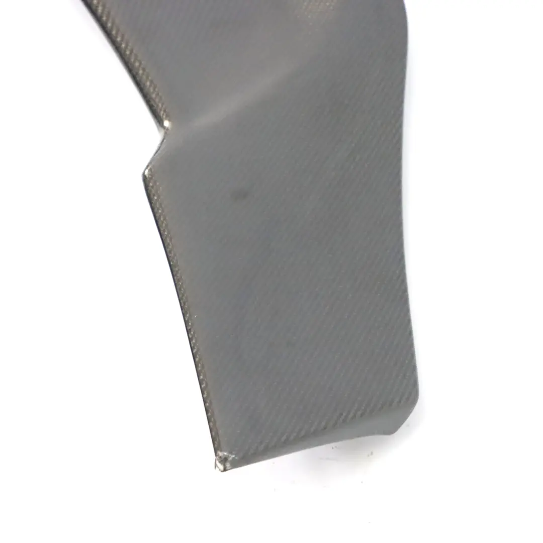 Mercedes C207 W207 Tailgate Trunk Boot Lid Rear Spoiler Trim Panel Carbon - SKU C207 Rear Spoiler - Part number C207 Rear Spoiler