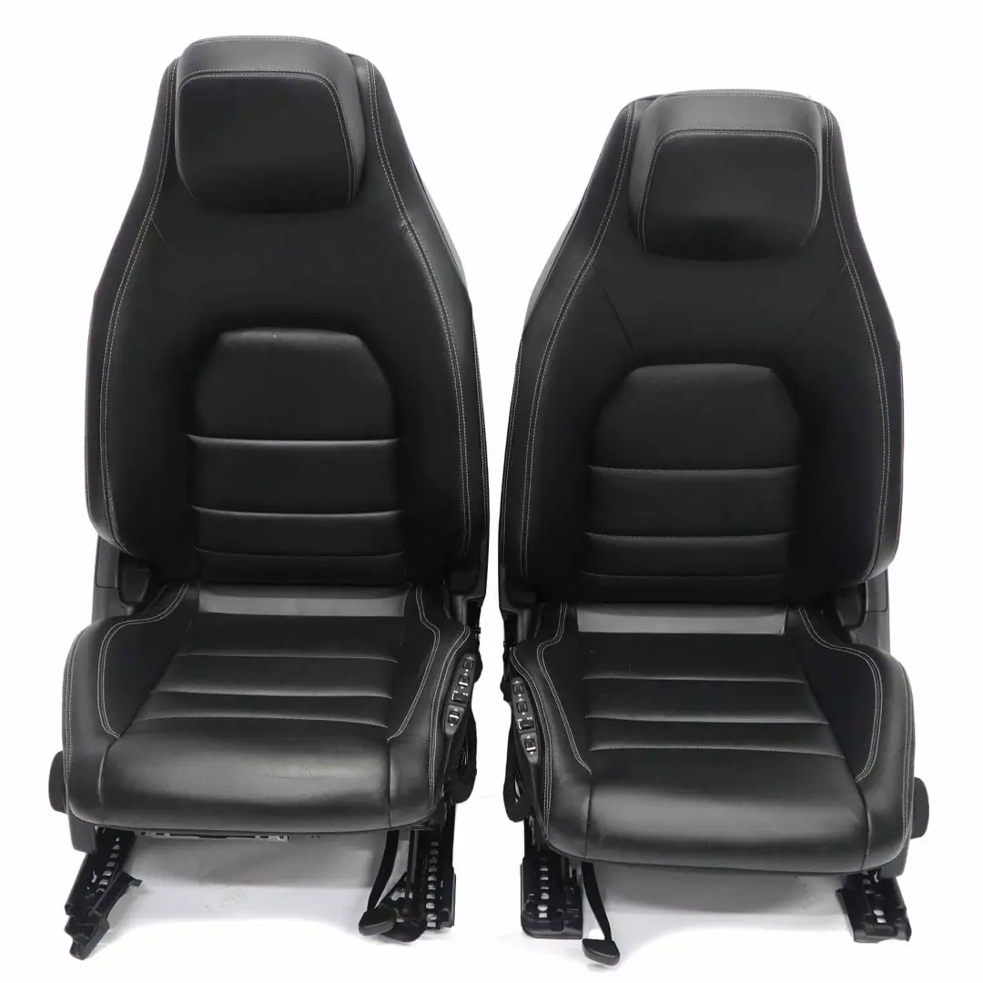  Sitze Mercedes C207 Coupe Leder Beheizt Schwarz / Anthrazit Sitz Elektrisch - SKU C207 Seats Black Leather Heated - Teilenummer C207 Seats Black Leather Heated