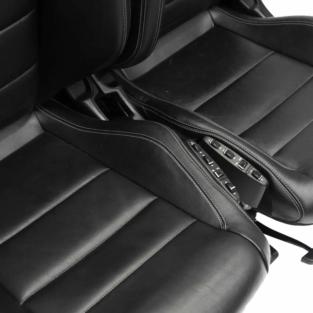Seats Mercedes C207 Coupe Heated Leather Black / Anthracite Seat Electric  - SKU C207 Seats Black Leather Heated - Part number C207 Seats Black Leather Heated