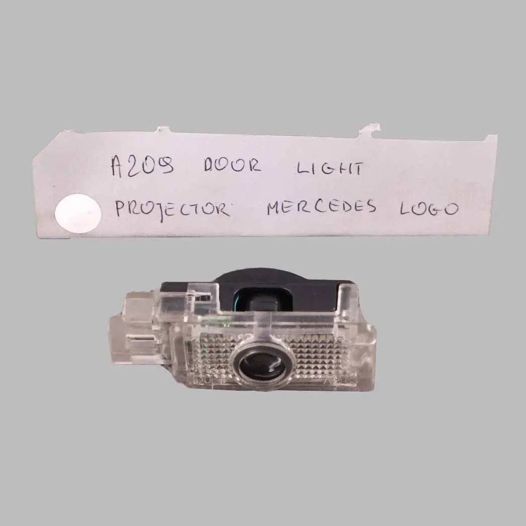 Mercedes C209 A209 W209 Door Light Lamp Projector Logo Front Left Right - SKU C209 Door Light - Part number C209 Door Light