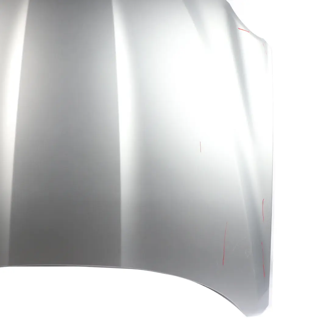 Jaguar XF250 XF Hood Bonnet Covering Panel Liquid Silver Metallic - 1K - SKU C2Z11444-LSI - Part number C2Z11444
