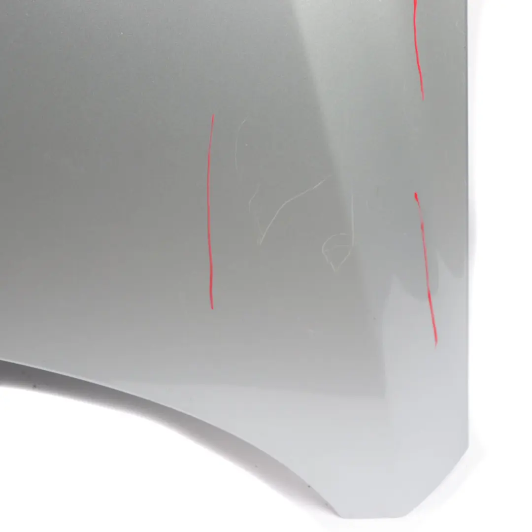  Jaguar XF250 XF Hood Bonnet Covering Panel Liquid Silver Metallic - 1K - SKU C2Z11444-LSI - Part number C2Z11444