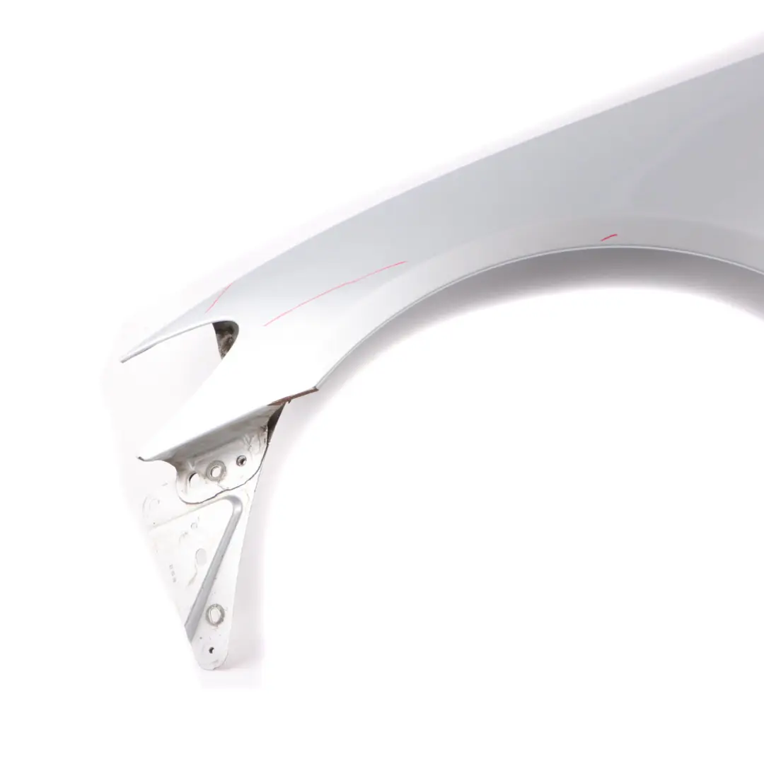  Jaguar XF250 Side Panel Front Left N/S Wing Fender Cover Liquid Silver - 1K - SKU C2Z14005-LSI - Part number C2Z14005