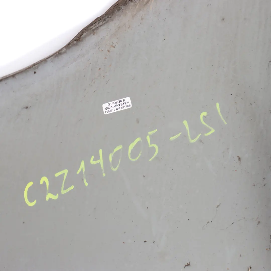 Jaguar XF250 Side Panel Front Left N/S Wing Fender Cover Liquid Silver - 1K to with Part number C2Z14005 Jaguar XF250 Side Panel Front Left N/S Wing Fender Cover Liquid Silver - 1K - SKU C2Z14005-LSI - Part number C2Z14005