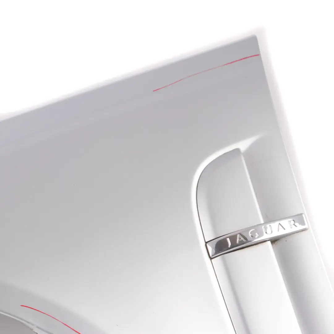  Jaguar XF250 Side Panel Front Left N/S Wing Fender Cover Liquid Silver - 1K - SKU C2Z14005-LSI - Part number C2Z14005