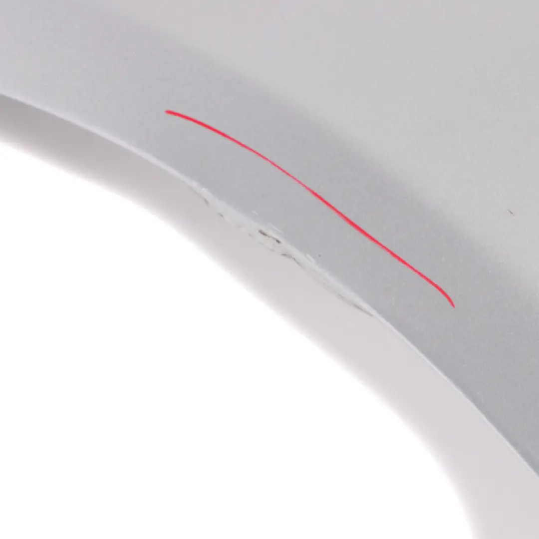  Jaguar XF250 Side Panel Front Left N/S Wing Fender Cover Liquid Silver - 1K - SKU C2Z14005-LSI - Part number C2Z14005