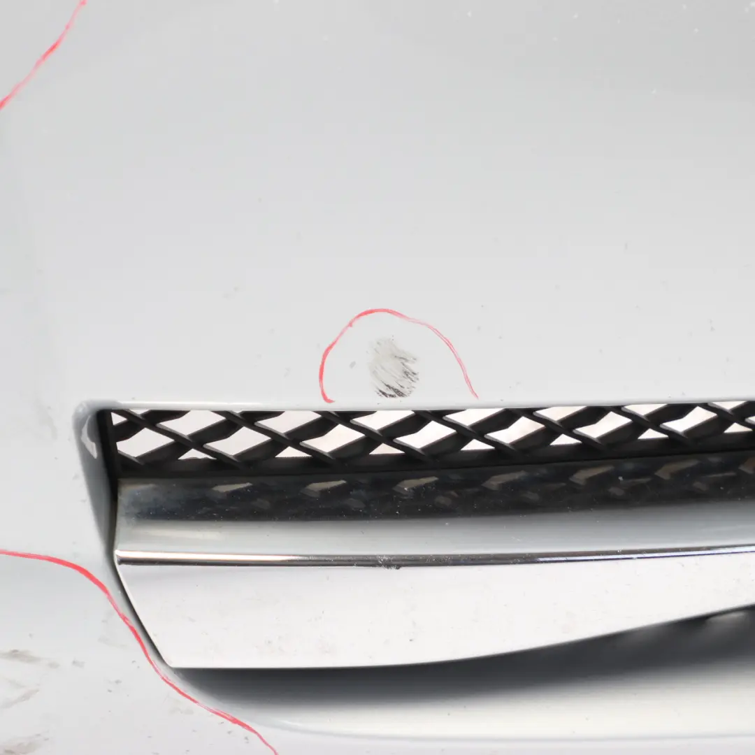 Jaguar XF250 Front Bumper Covering Trim Panel Liquid Silver Metallic - 1K - SKU C2Z8838XXX-LSI - Part number C2Z8838XXX