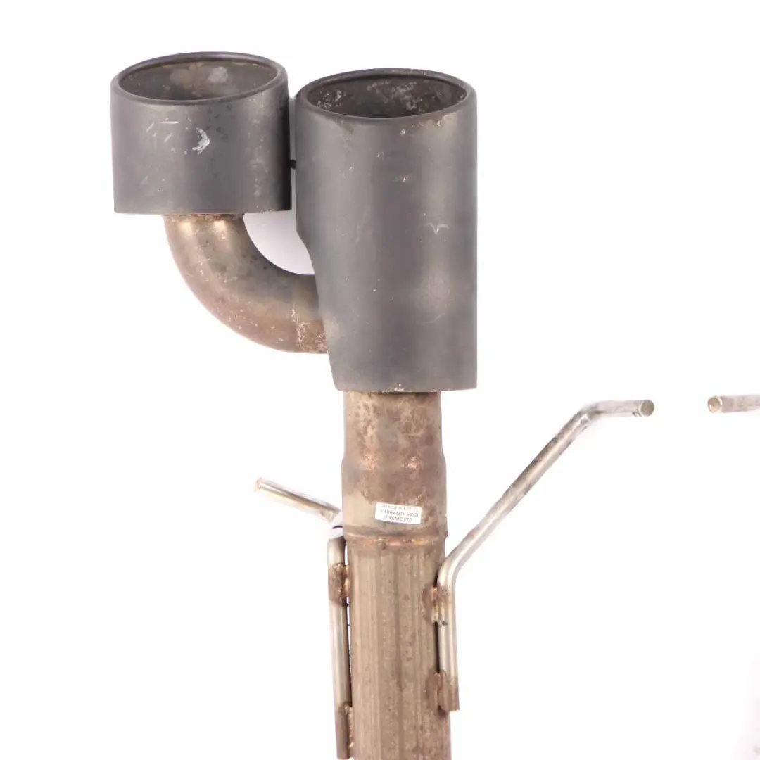 Exhaust Pipes Mercedes W204 Tail Double Pipe to Rear with Part number C63 AMG Exhaust Rear Exhaust Pipes Mercedes W204 Tail Double Pipe - SKU C63 AMG Exhaust-1 - Part number C63 AMG Exhaust