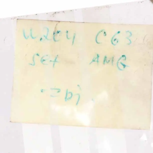 Exhaust Pipes Mercedes W204 Tail Double Pipe to Rear with Part number C63 AMG Exhaust Rear Exhaust Pipes Mercedes W204 Tail Double Pipe - SKU C63 AMG Exhaust-1 - Part number C63 AMG Exhaust